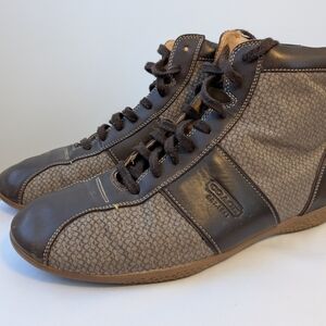 Coach Brown High-Top Men's Shoes